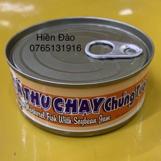 Cá thu chay chưng tương