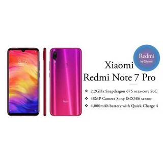 ĐIỆN THOẠI XIAOMI REDMI NOTE 7 PRO 128GB RAM 6GB -NK [CHÍNH HÃNG] [GIÁ BÁN SỈ]