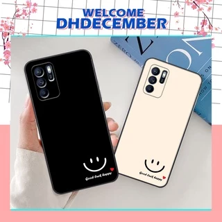 Ốp lưng Oppo RENO 6Z 5G - ỐP BẢO VỆ CAMERA in hình nice ,good luck happy ốp xinh viền dẻo đẹp chất