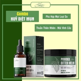 Combo hủy diệt mụn khô qua lim.