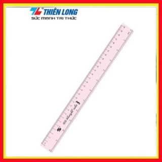 [CHÍNH HÃNG]-Thước Kẻ 30Cm Mica Thiên Long