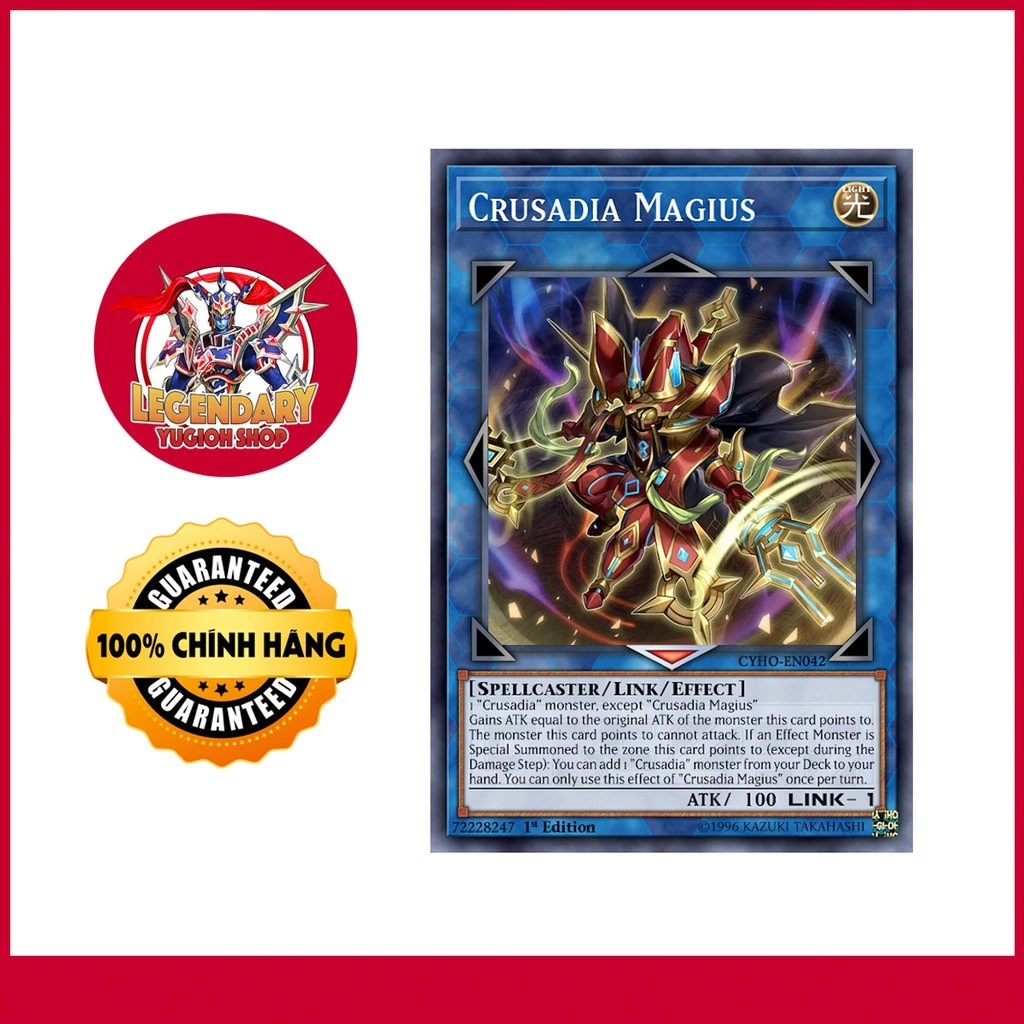 [EN]Thẻ Bài Yugioh Chính Hãng] Crusadia Magius