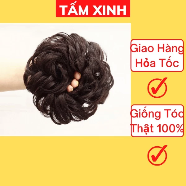 Búi tóc rối giả thời trang mang phong cách hàn quốc - BÚI TÓC RỐI