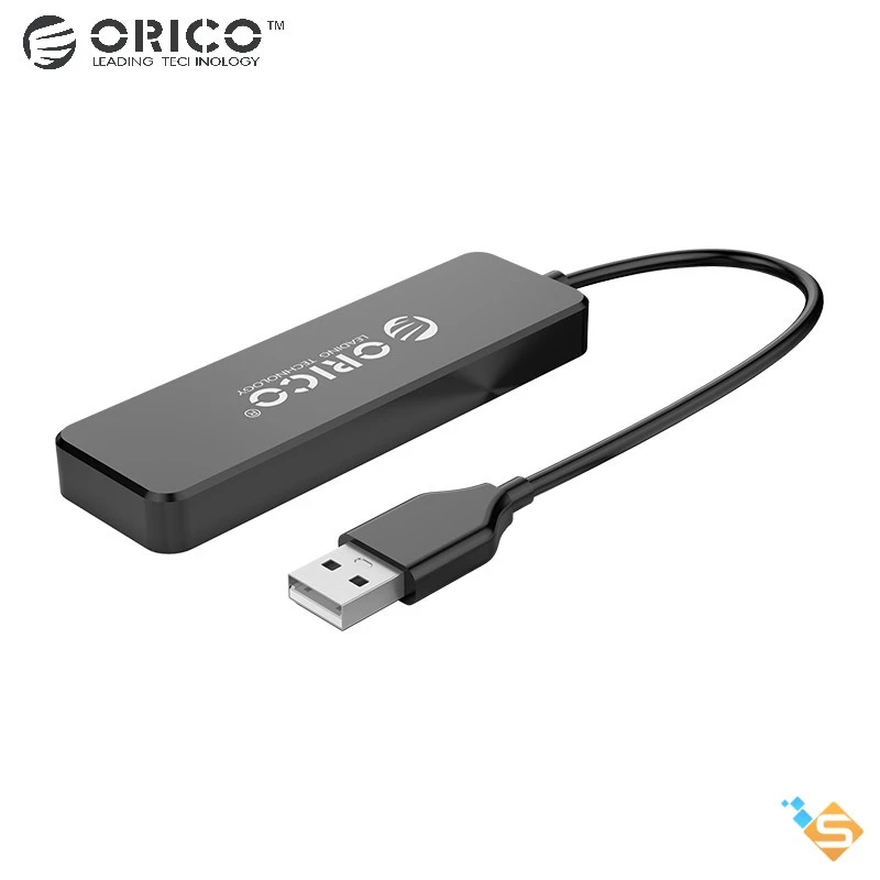 Bộ Chia Cổng USB 2.0 ORICO 4 Port - Hub USB ORICO 4 Cổng FL01-BK-BP - Bảo Hành Chính Hãng 12 Tháng