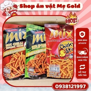 Snack bim tăm que Mix VFoods Thái Lan, bim Mix các vị (gói ~60g)