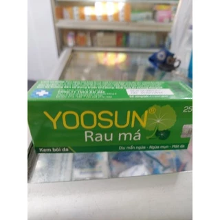 YOOSUN Rau má 25g (Kem ngừa mụn,rôm sẩy,hăm tả,mát da)