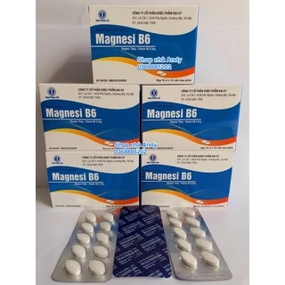 Magnesi B6 hộp 100 viên - Bổ sung magie và vitamin B6 cho cơ thể