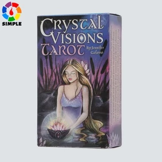 78 Cards Deck Crystal Visions Tarot