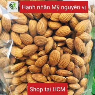 (Sẵn) 500G HẠNH NHÂN MỸ (SỐNG/CHÍN/RANG BƠ MẬT ONG)