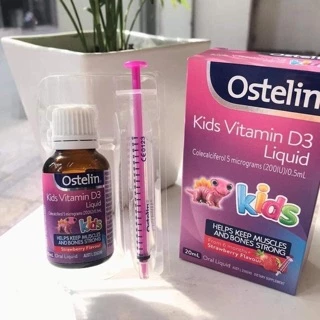 Vitamin D3 Ostelin Liquid 20ml Úc (date 2022))