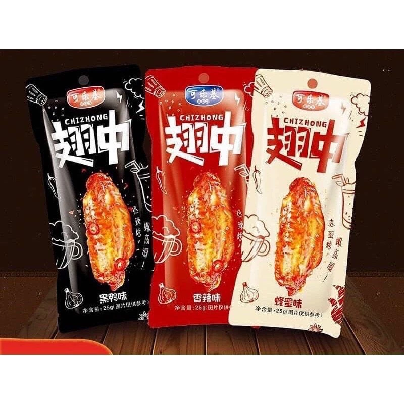 Sẵn cánh giữa gà gói 2 cái 25 g