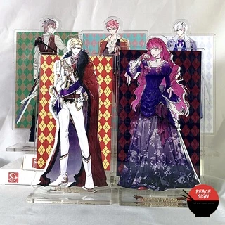 Mô hình KẾT CỤC CỦA NHÂN VẬT PHẢN DIỆN CHỈ CÓ THỂ LÀ CÁI CHẾT standee manhua anime chibi trưng bày