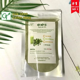 bột diếp cá 💞FREESHIP💞 Bộ Rau Diếp Cá Sấy Lạnh 100-200g - Uống, Đắp Mặt, Giải Nhiệt Cơ Thể