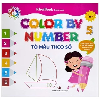 Sách Color By Number - Tô Màu Theo Số -Tập 5