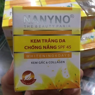 NANYNO KEM TRẮNG DA CHỐNG NẮNG SPF 45 10G KEM GẤC GIÁ IN 79