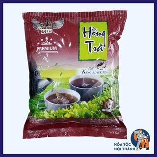 Hồng Trà (Trà đen) Pha Trà Sữa King Xuân Thịnh Gói 1kg (Đỏ)