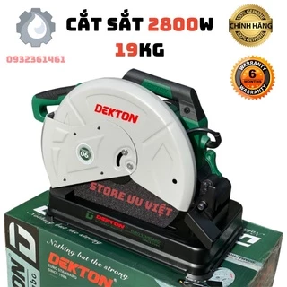 Máy cắt sắt công nghiệp 2800w chính hãng Dekton Model DK-355 , GIÁ TỐT