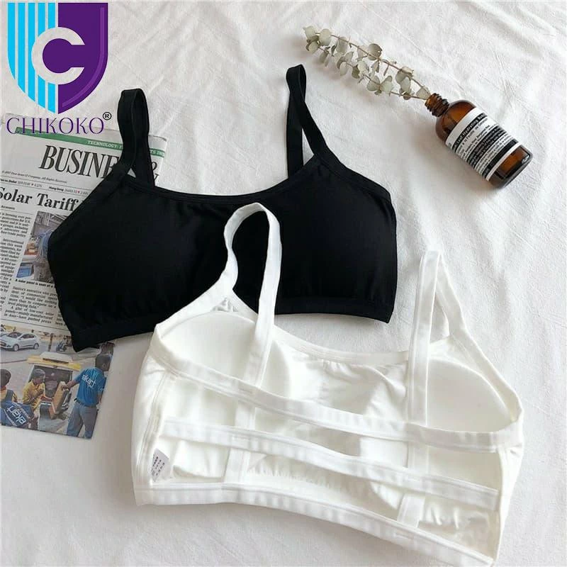 Áo bra 3 dây cotton có đệm ngực, áo lót nữ không gọng
