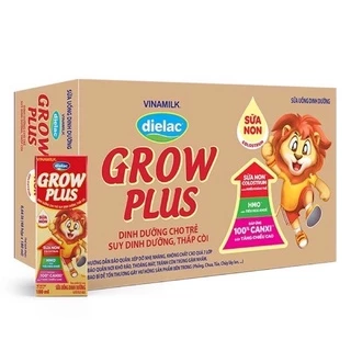 Thùng 48 hộp sữa uống dinh dưỡng Dielac Growplus 180ml (Sữa non)