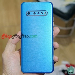 Skin Dán Mặt Sau Lưng Vân Nhôm LG V60 ThinQ