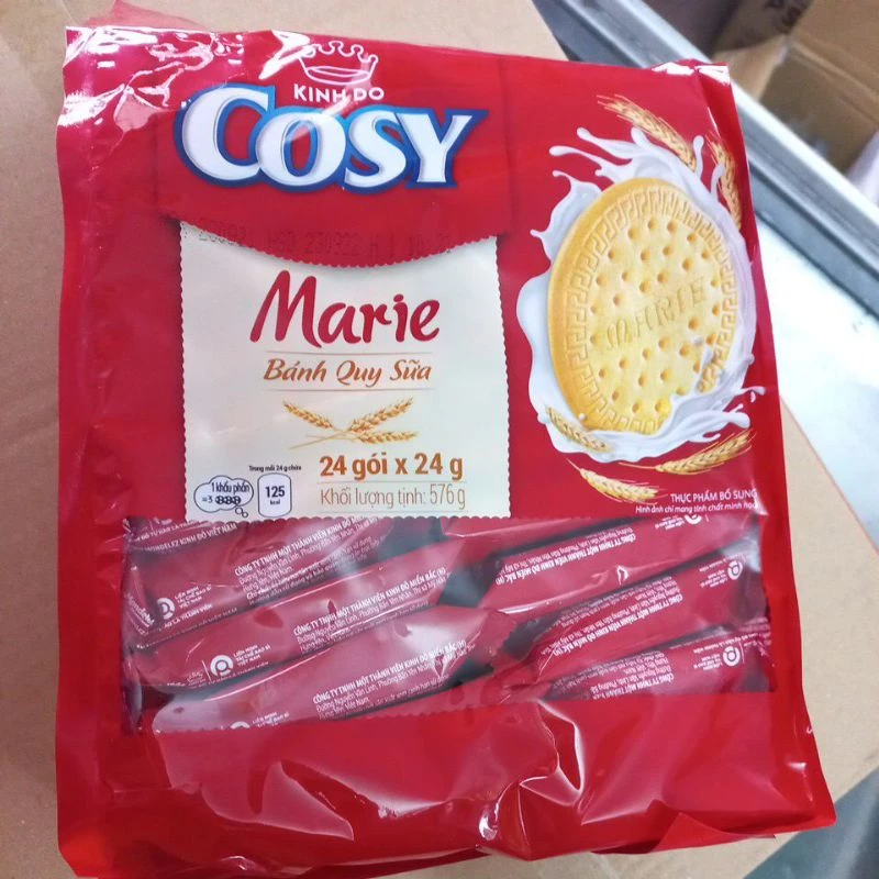Bánh quy sữa Cosy 528g (22 gói*24g)