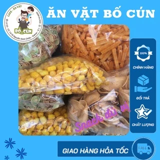 500gr Snack bim bim  đủ vị Ăn vặt Bố Cún