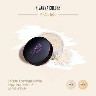 Phấn Phủ Sivanna Kiềm Dầu Colors Loose Powder Oil Control 20g
