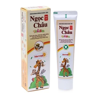 Kem đánh răng dược liệu Ngọc Châu - trẻ em trên 6 tuổi 70g