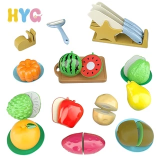 Bộ đồ chơi HYG Toys cắt trái cây rau củ làm bếp thú vị cho trẻ em