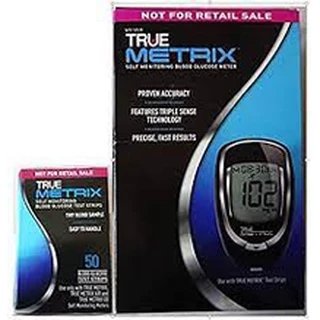 Combo máy đo đường huyết TRUE Metrix + 50 que + 50 kim