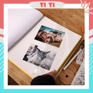 Album ảnh tự dán DIY album ảnh A4 cao cấp