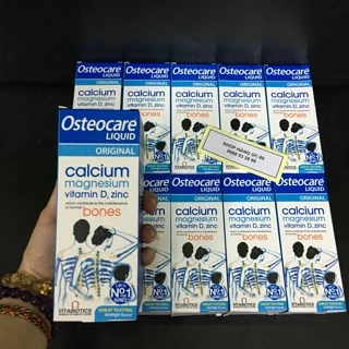 [SHU86] Canxi Osteocare dạng nước cho bé từ 3 tuổi , mẹ bầu bí và người lớn thiếu hụt canxi