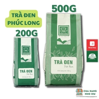 Trà Đen Phúc Long Pha Trà Sữa (HSD Mới Nhất)