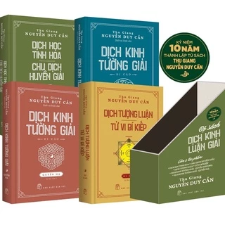 Sách-Bộ Sách Dịch Kinh Luận Giải (4 Cuốn)