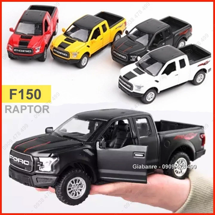 Xe Mô Hình Kim Loại Bán Tải Ford F150 Tỉ Lệ 1:32 - MiniAuto - 9707