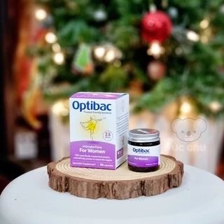 Men vi sinh Optibac tím (30v/90v) phòng ngừa phụ khoa vùng kín cho phụ nữ và mẹ bầu Optibac Probiotics For Women