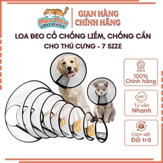 Vòng loa chống liếm cho chó mèo ZHICHEN nhựa PP không độc hại