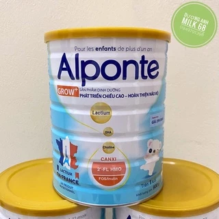 Sữa Alponte Grow 900g Phát triển chiều cao-hoàn thiện trí não