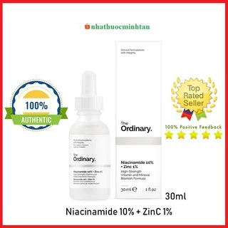 Serum Niacinamide 10% + Zinc 1% – Serum Chống Viêm, Giảm Kích Ứng Dành Cho Da Mụn