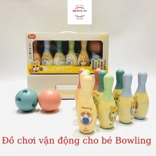 Đồ chơi vận động cho bé Bowling, màu sắc siêu đẹp (BBTOYS: 53)