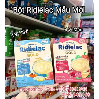 BỘT ĂN DẶM RIDIELAC GOLD 200GR ĐỦ VỊ