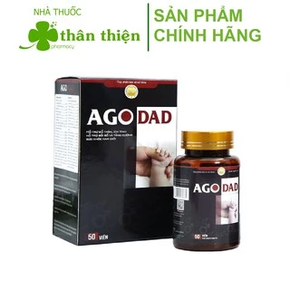 Ago Dad - Hỗ trợ bổ thận, tăng chất lượng tinh trùng, tăng cường sinh lý nam (50 viên)