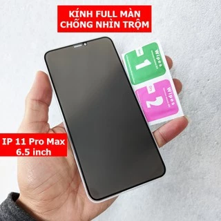 Kính cường lực chống nhìn trộm Iphone XS Max - Iphone 11 Pro Max 6.5 inch