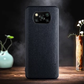 Ốp Lưng Aioria Cho Xiaomi Poco X3 NFC Fashon Mới Ốp Lưng Da Nổi Tiếng Mềm matt TPU cover