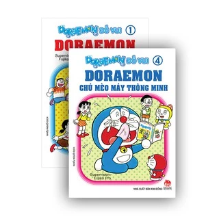 Truyện tranh Doraemon đố vui - Trọn bộ 4 tập + Truyện dài (5 quyển) - NXB Kim Đồng