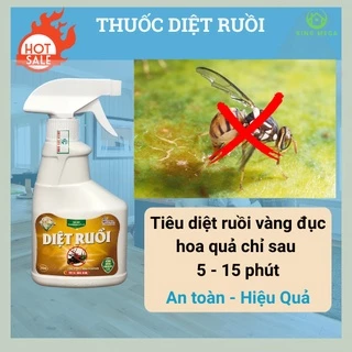 Thuốc đặc trị ruồi vàng đục quả - Sản phẩm an toàn - hiệu quả 100% - King Bio