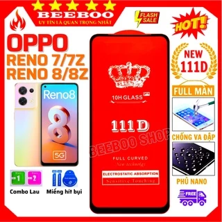 Cường lực oppo reno 8 5g reno 8z reno 7 pro reno 7z - Full màn hình điện thoại - Độ trong suốt NEOMO cực cao.