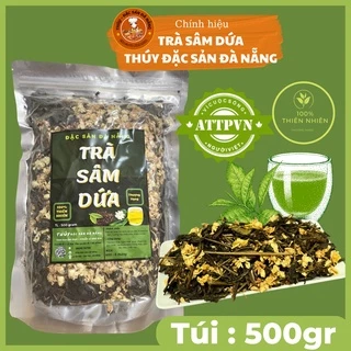 Trà Sâm Dứa hoa nhài Thượng Hạng túi 500gr Đặc Sản Đà Nẵng nổi tiếng