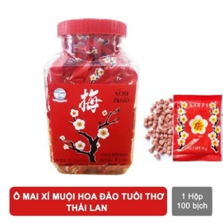 xí muội hoa mai hủ 100 gói