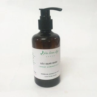 200ml Dầu Hạnh Nhân Ngọt (Sweet Almond Oil), Chăm Sóc Da, Tóc, Nguyên Liệu Làm Mỹ Phẩm, Làm Son